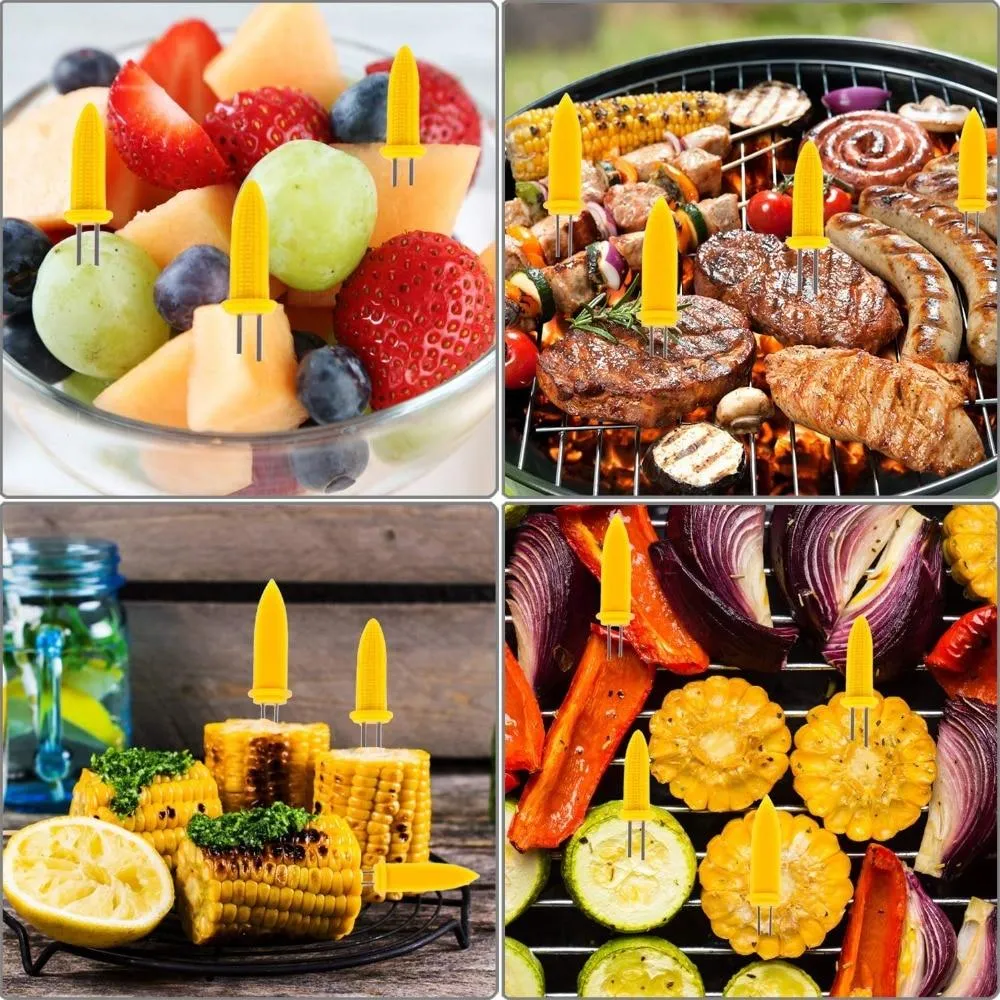 8pcs Corncob Holders Skewers