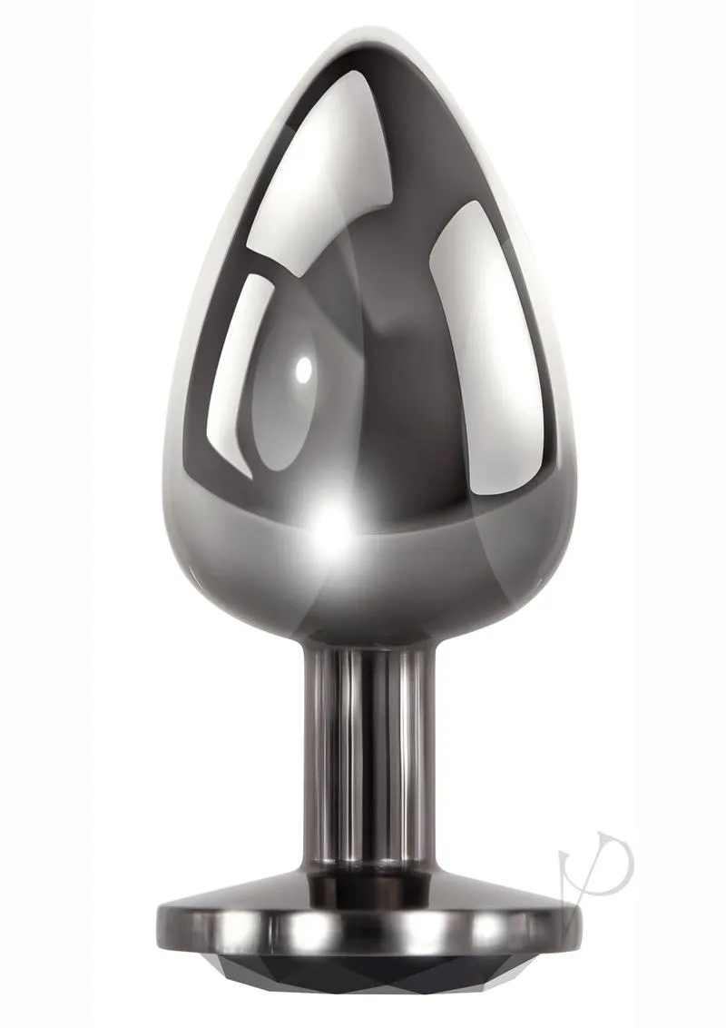 Black Gem Anal Plug Large