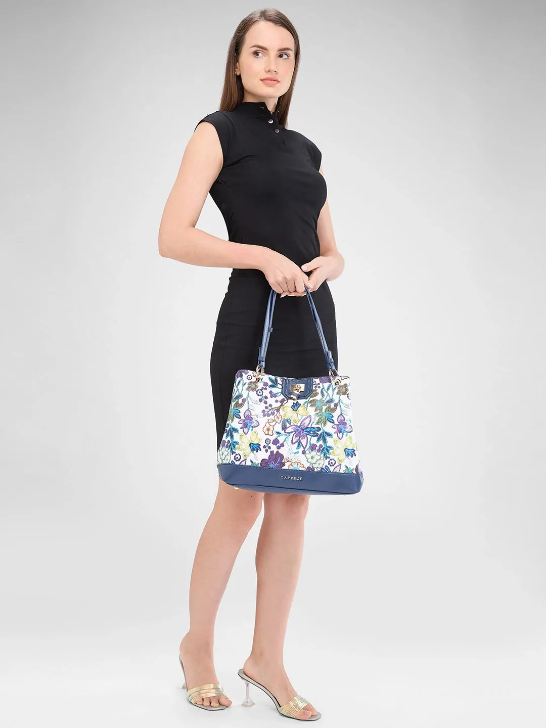 Caprese Wren Satchel Large Blue