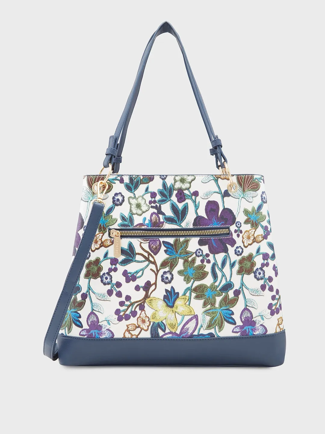 Caprese Wren Satchel Large Blue