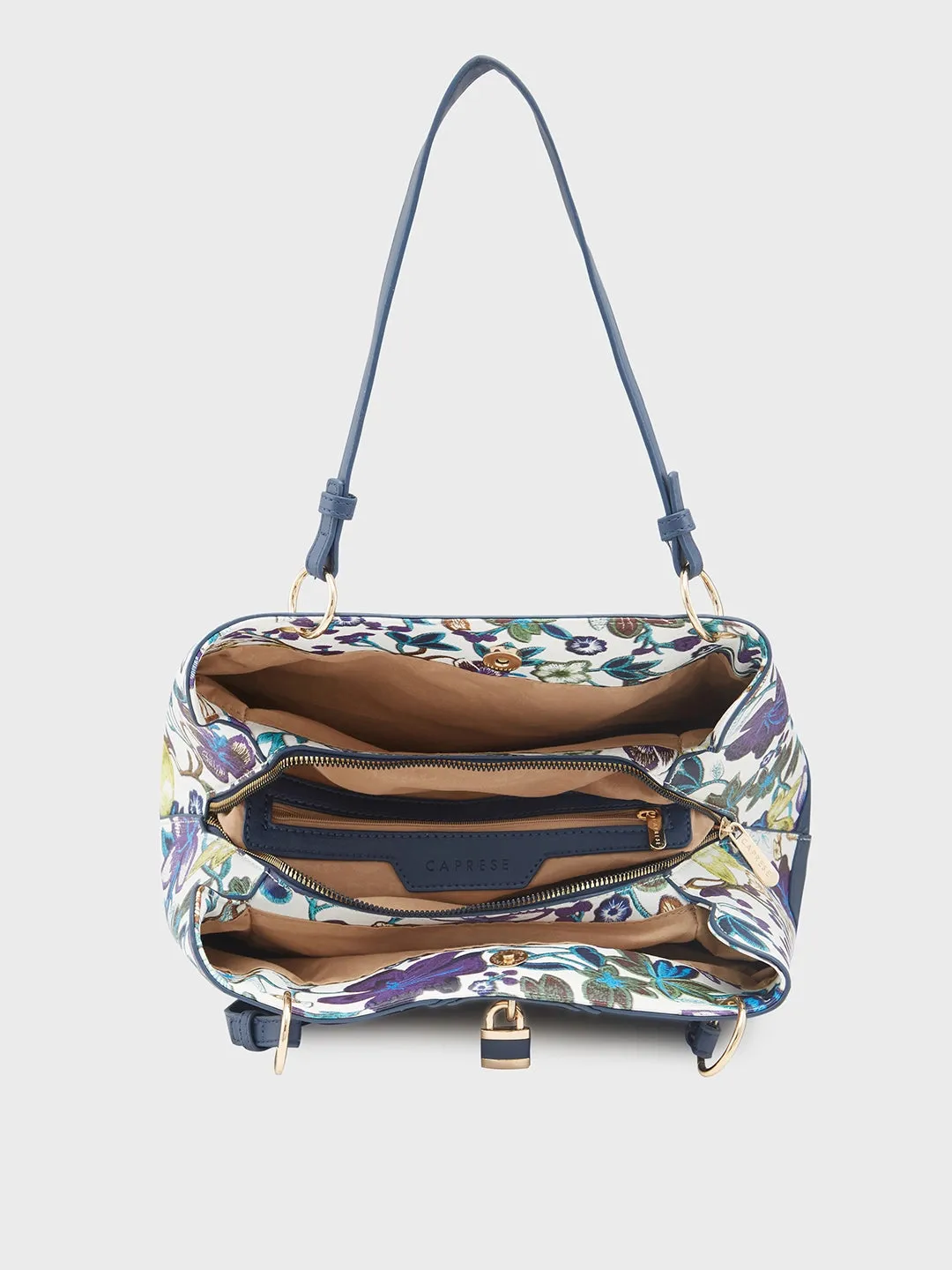 Caprese Wren Satchel Large Blue