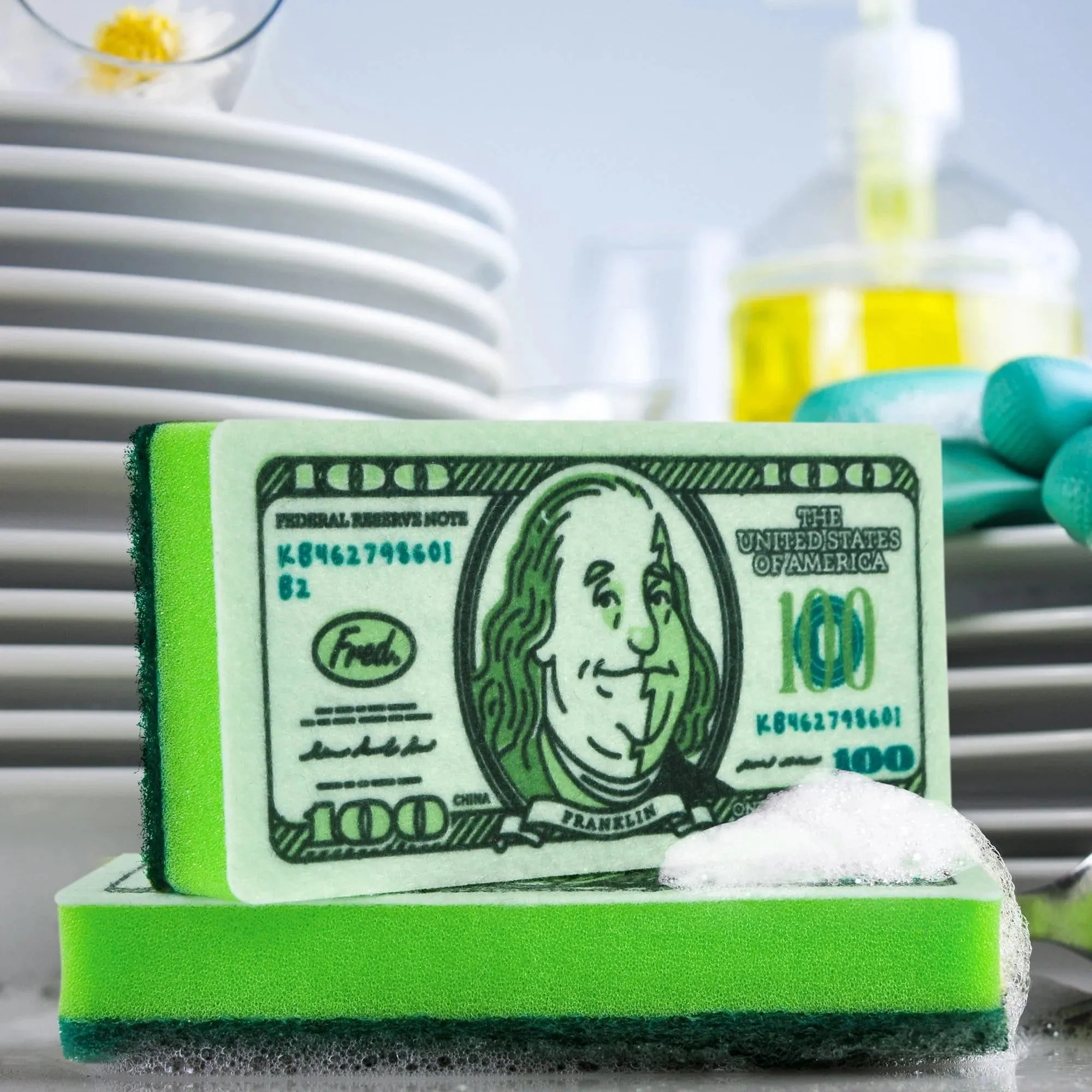 Dirty Money Kitchen Sponge
