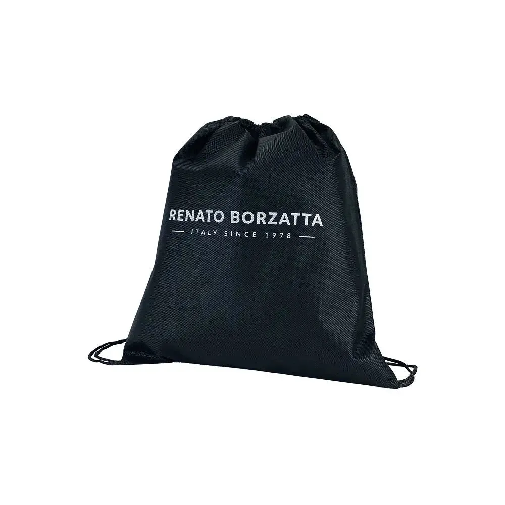 Elegant White Leather Handbag with Adjustable Strap for Women by Renato Borzatta