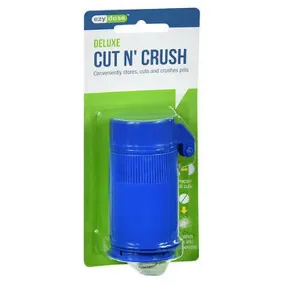 Ezy-Dose Deluxe Cut 'n Crush - Pill Splitter And Crusher In One 1 each By Ezy Dose