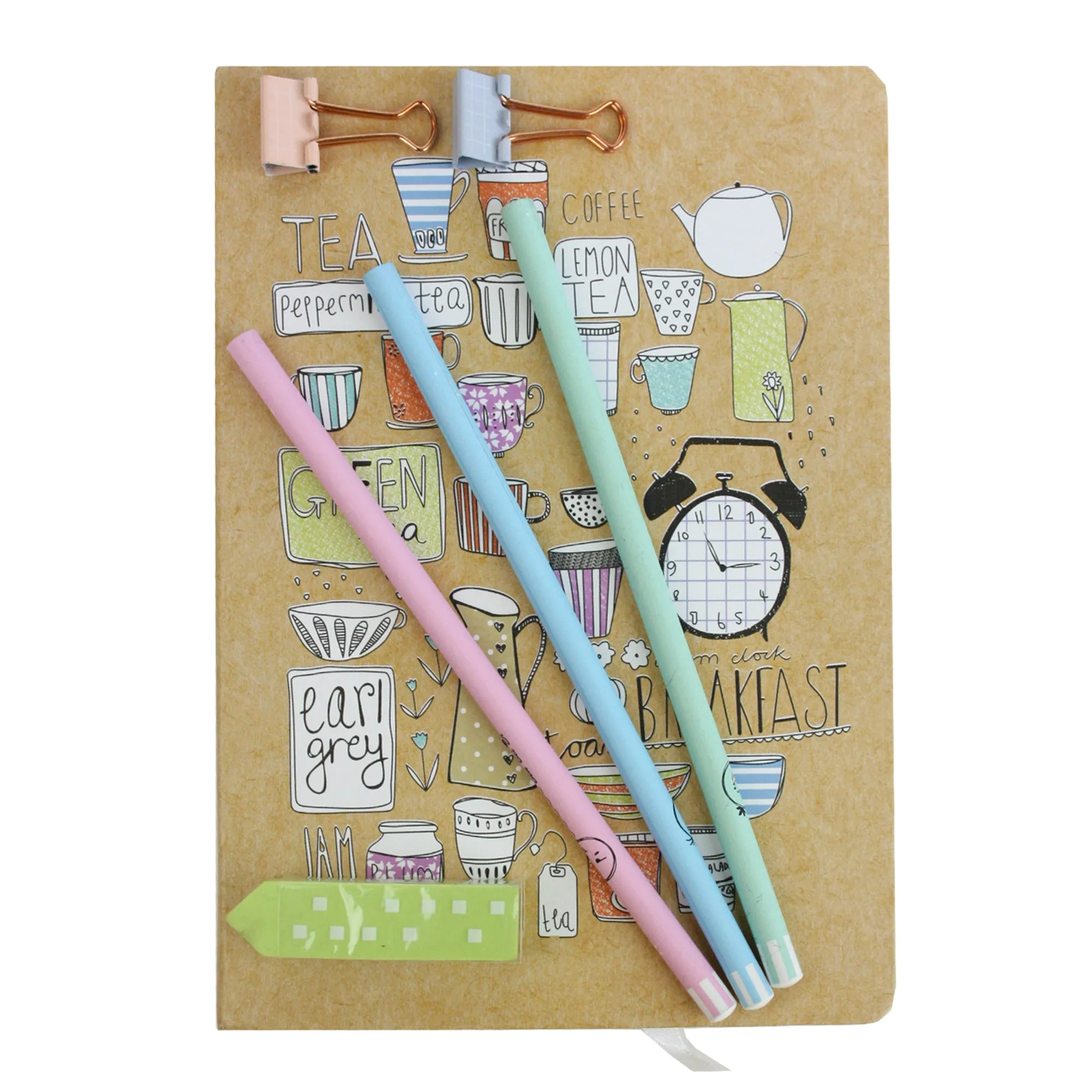 Fun Cups Notebook Gift Set | Perfect for Students and Professionals