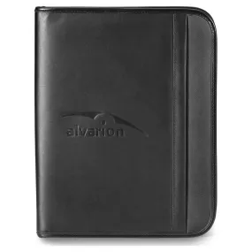 Gemline Black Noble Leather Tablet Stand E-Padfolio
