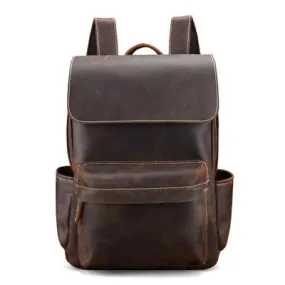 Genuine Vintage Leather Backpack