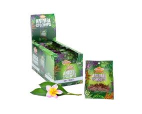 Hawaiian Jungle Animal Crackers, Chocolate (0.8oz / Case of 9)