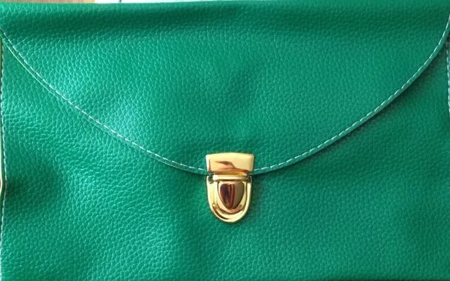 Hot Sale Fashion Women's Solid Clutch Bag Leather women envelope bag Messenger Bags Evening bags Female Clutches Handbag