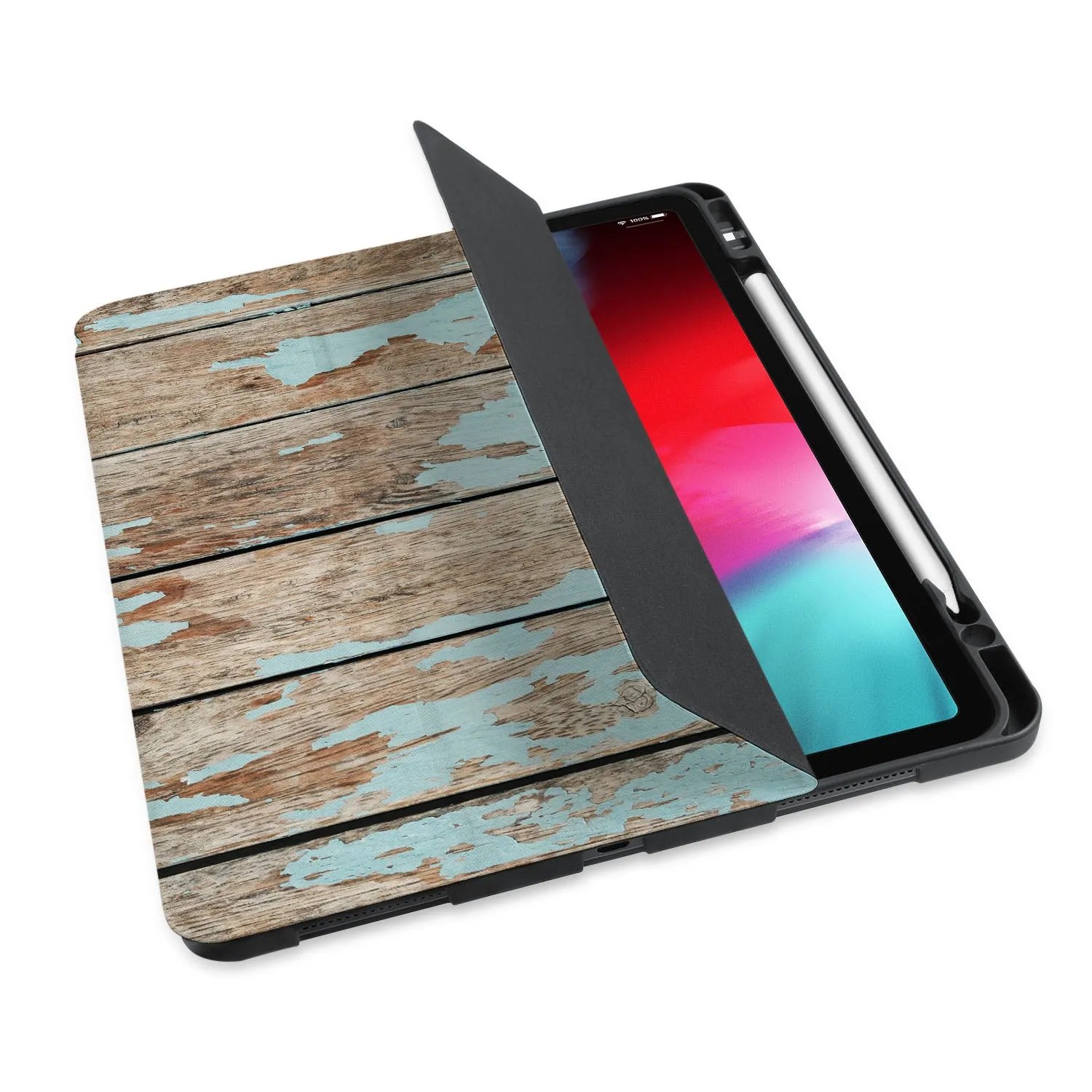 iPad Trifold Case - Wood