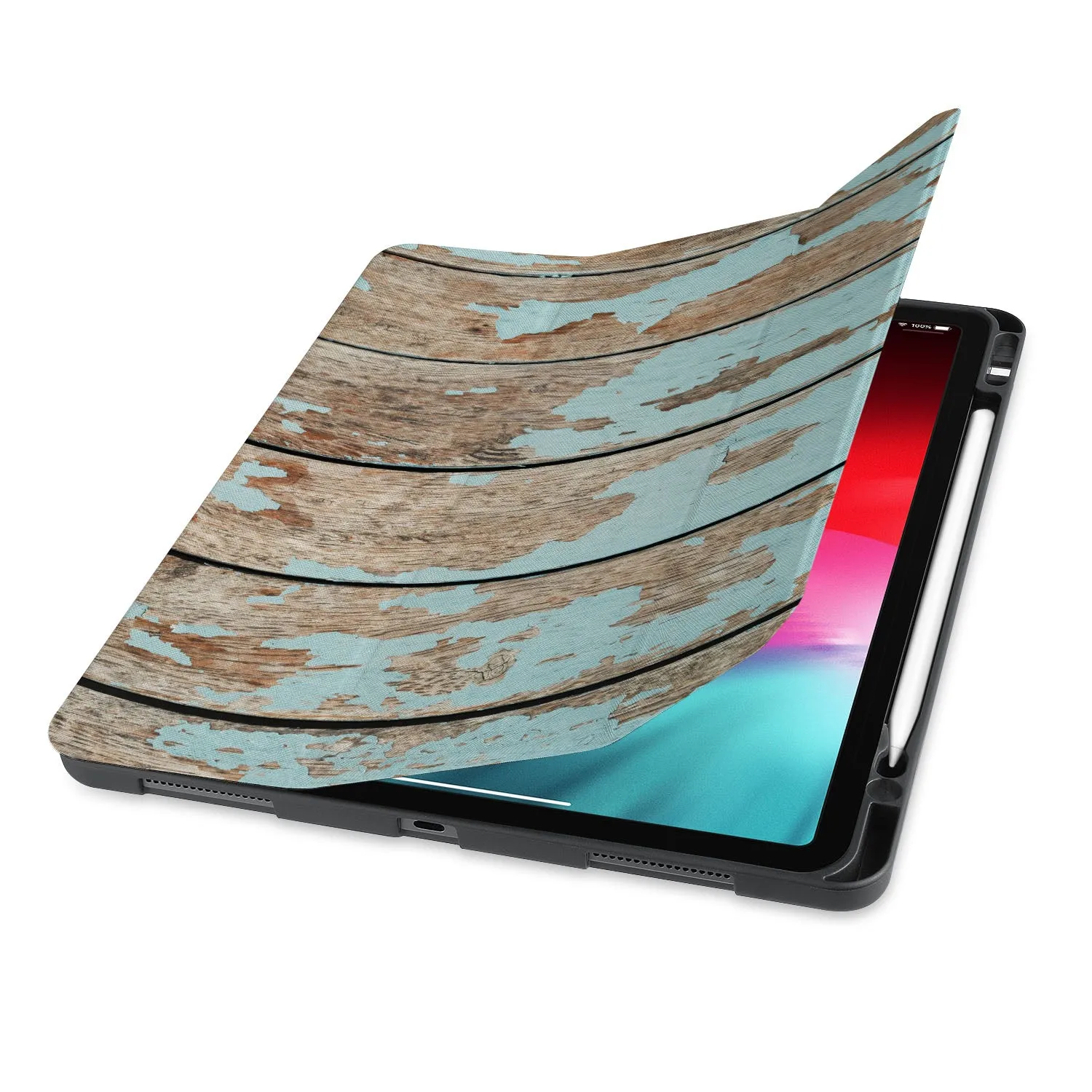 iPad Trifold Case - Wood