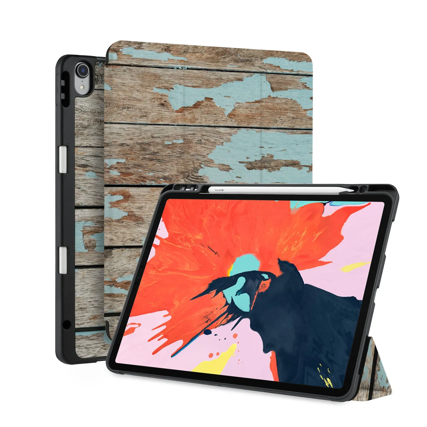 iPad Trifold Case - Wood