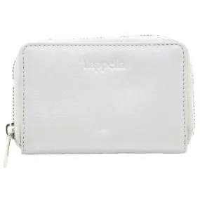 Lappella Eva Small Zip Purse - Pearl Grey