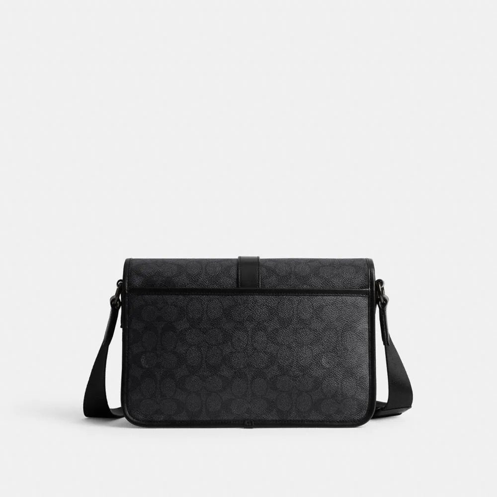League Messenger Bag In Signature Canvas