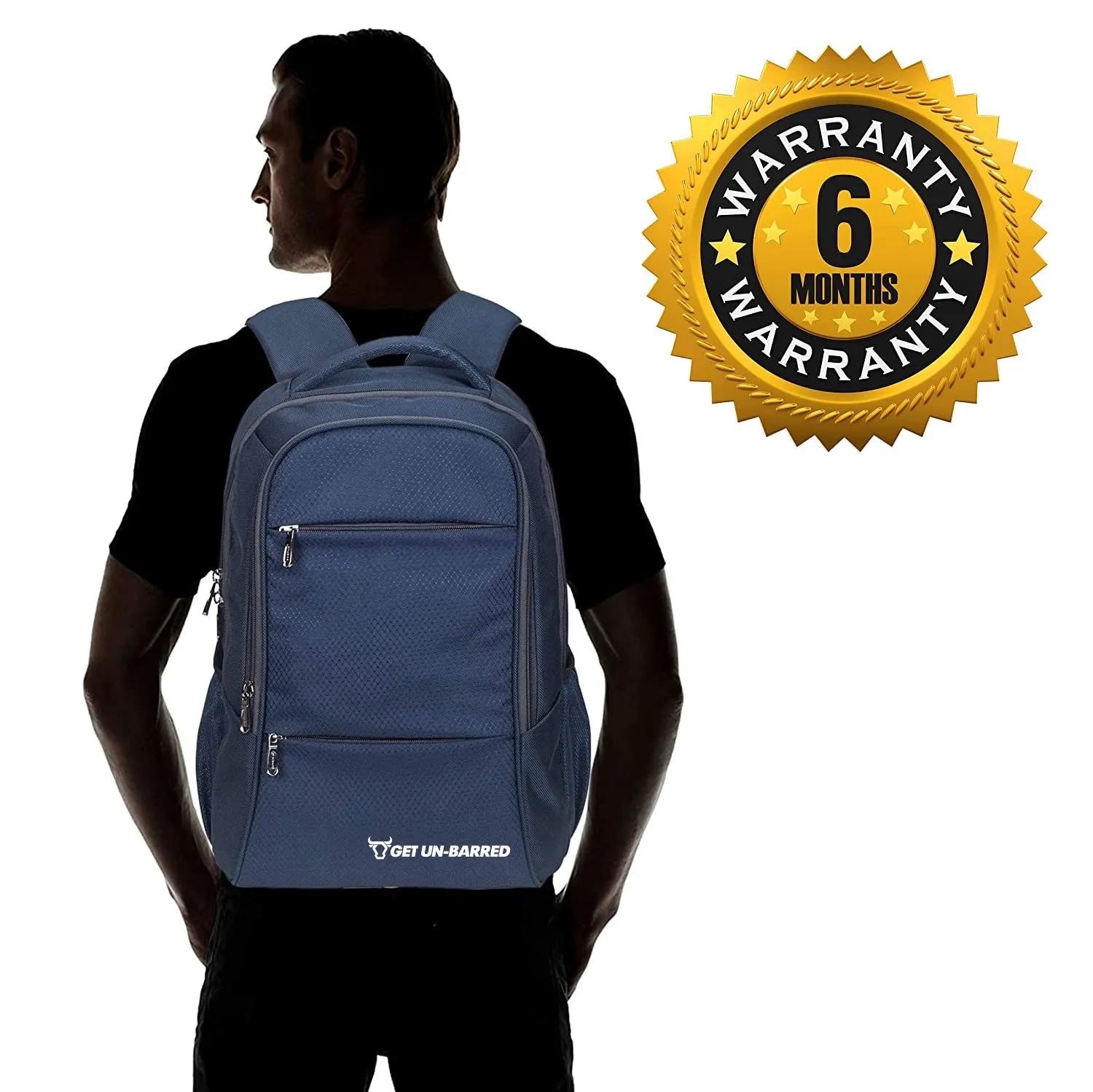 Lexus 40Ltr Laptop Backpack Upto 15.6 Inches - Blue