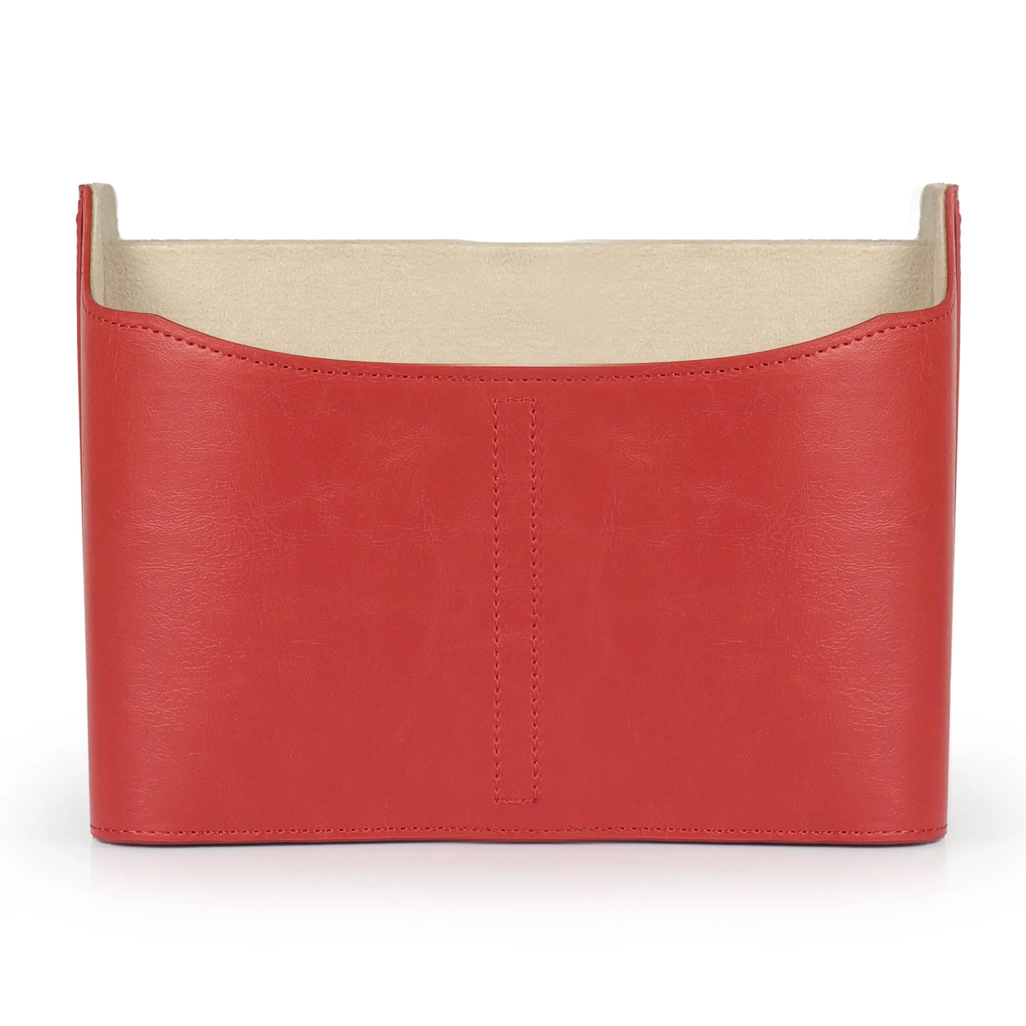 Londo Leather Remote Control Organizer and Caddy with Tablet Slot