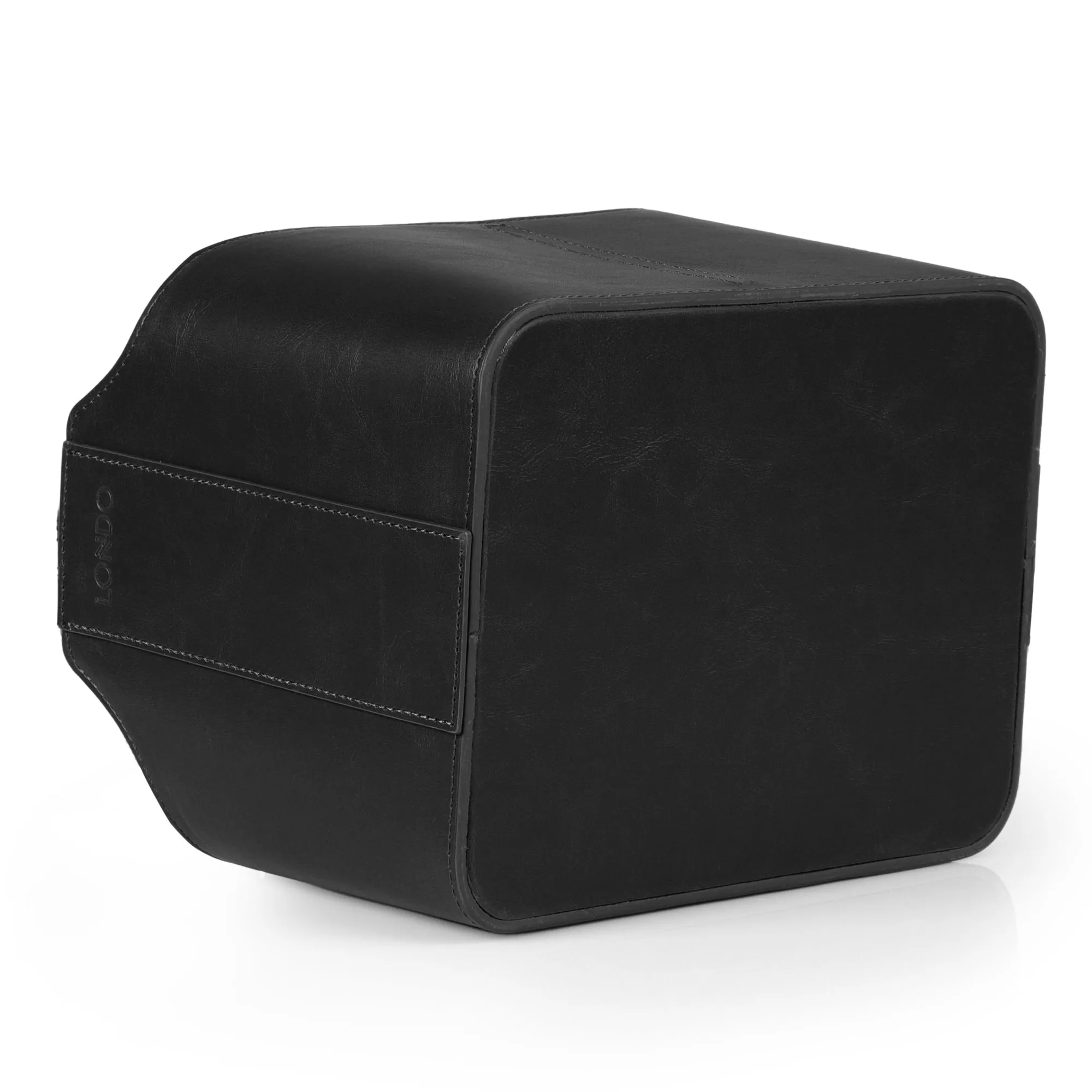 Londo Leather Remote Control Organizer and Caddy with Tablet Slot