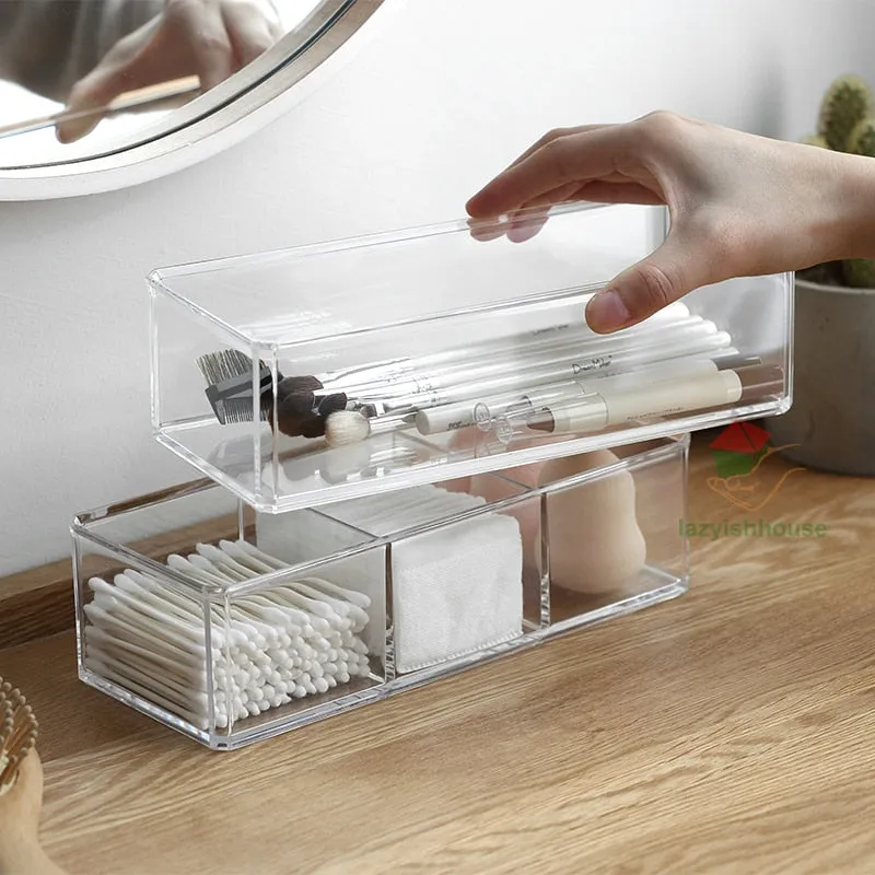 Makeup Box Organizer Organizations | Makeup Organizer Brush Holder - Storage Makeup