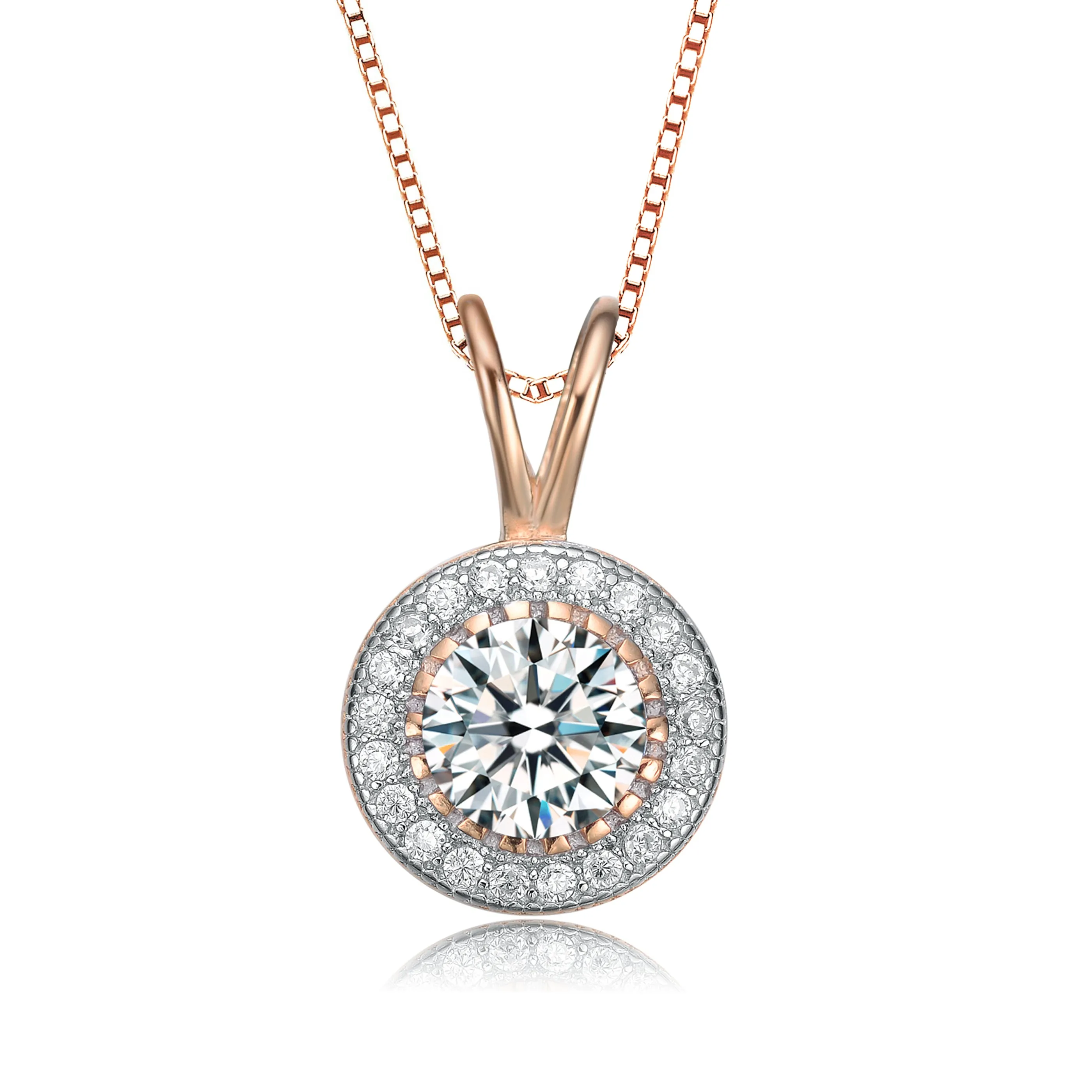 Marie Zirconia Round Necklace