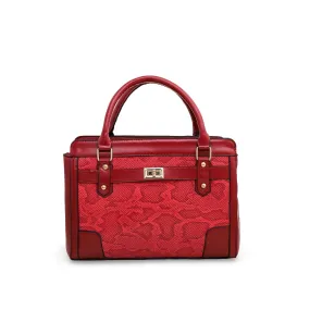 Maroon Formal Hand Bag P54388