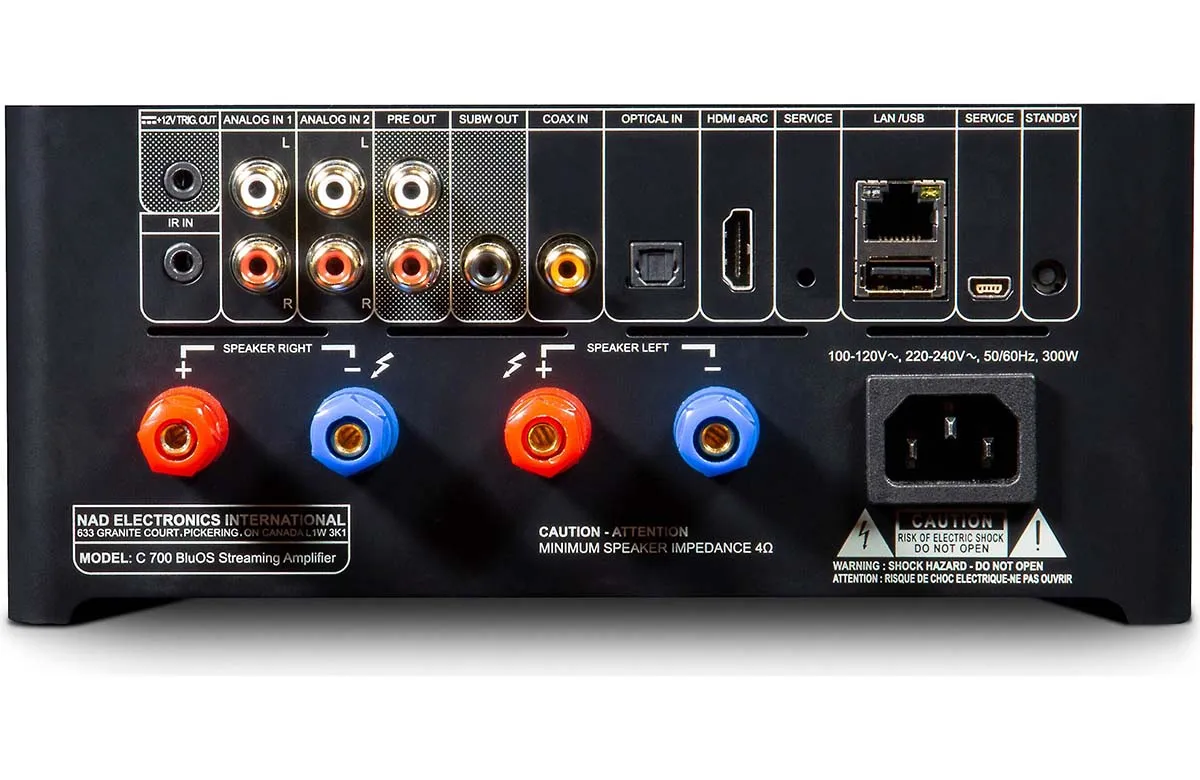 NAD C 700 Compact Stereo Integrated Amplifier