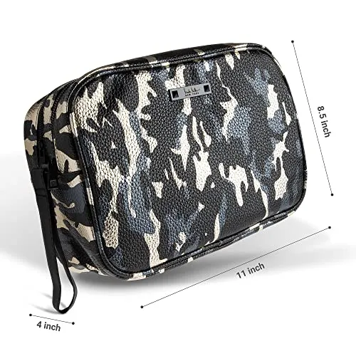 Nicole Miller Makeup Bag, Travel Toiletry Case, and Cosmetic Bag