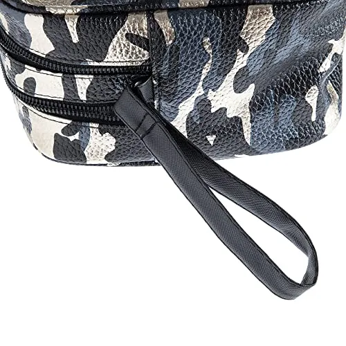 Nicole Miller Makeup Bag, Travel Toiletry Case, and Cosmetic Bag