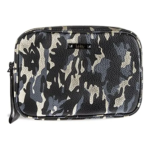 Nicole Miller Makeup Bag, Travel Toiletry Case, and Cosmetic Bag