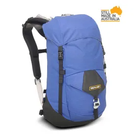 One Planet Zipless 25 Litre Hiking Daypack - Pacific/Black