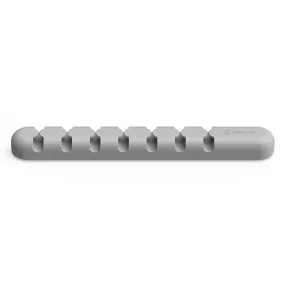 Orico 7 Slot Desktop Cable Management Clip - Grey