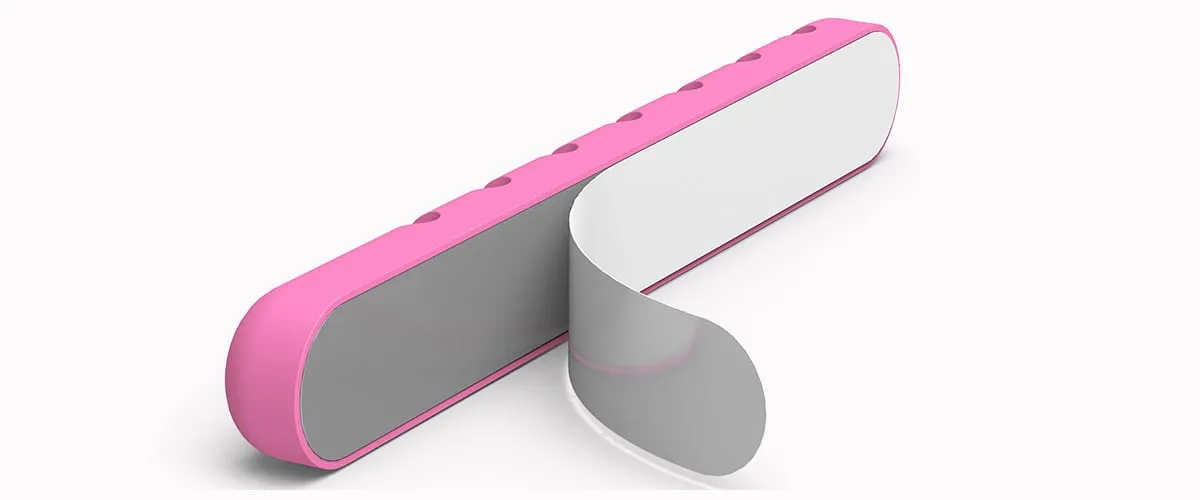 Orico 7 Slot Desktop Cable Management Clip - Pink