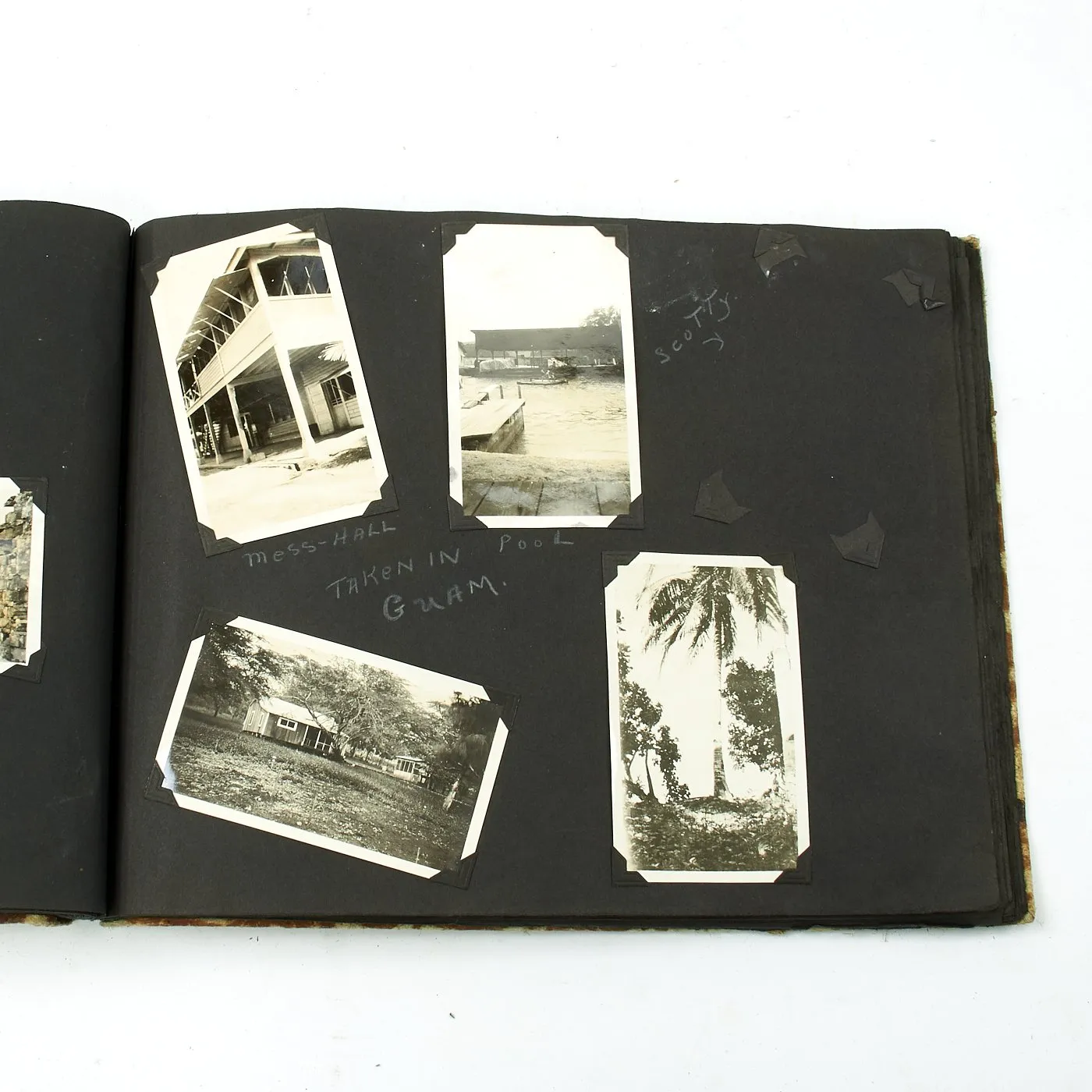 Original U.S. 1932 USMC China Marine 4th Marines Photo Albums - Set of 2