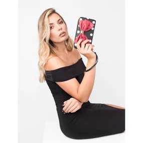Pia Rossini Polka Dot Purse