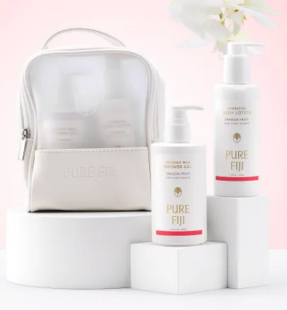 Pure Fiji Christmas Body Mates Set (Shower Gel   Body Lotion)