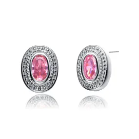 Raquelle Pink Power Stud Earrings