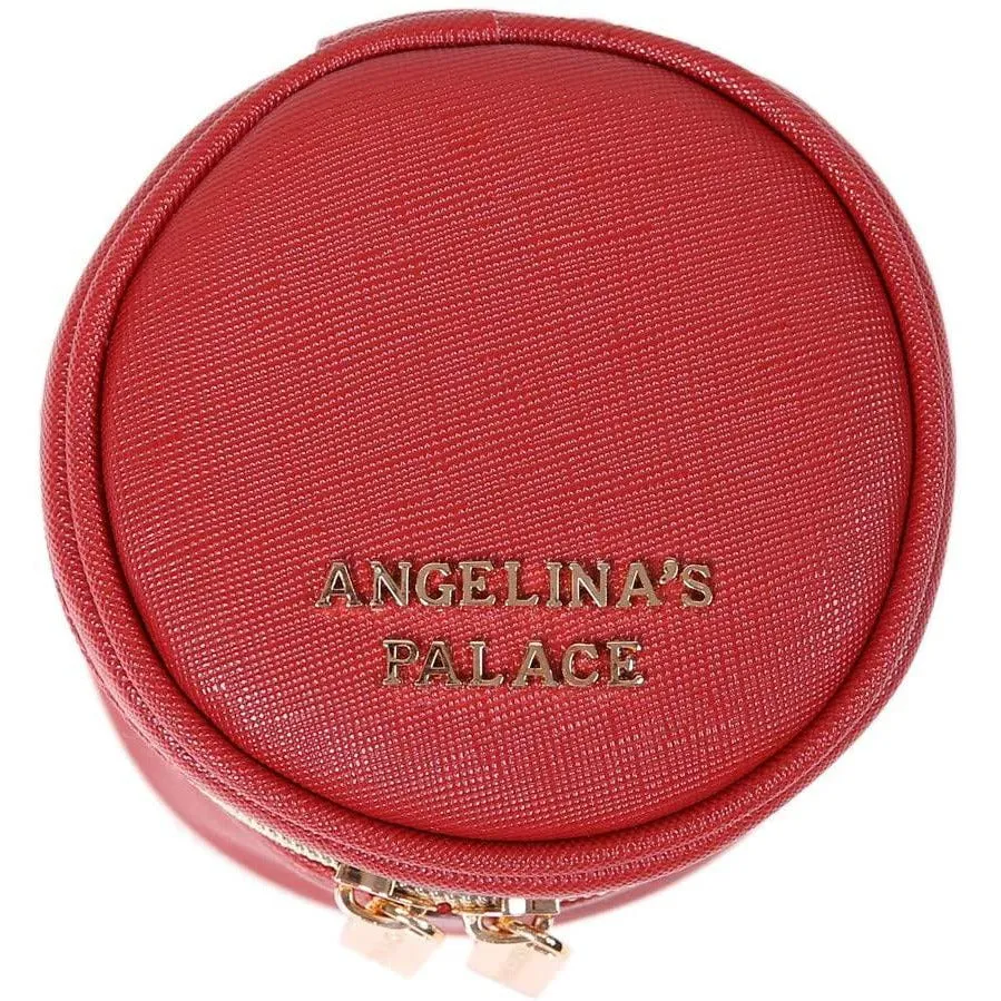 Round Jewelry Case Brandy
