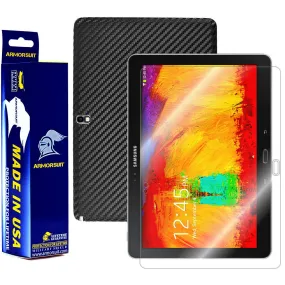Samsung Galaxy Note 10.1 (2014 Edition) Screen Protector   Black Carbon Fiber Film Protector