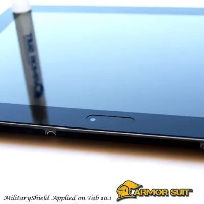 Samsung Galaxy Tab 7.0 Plus Screen Protector   Black Carbon Fiber Skin Protector