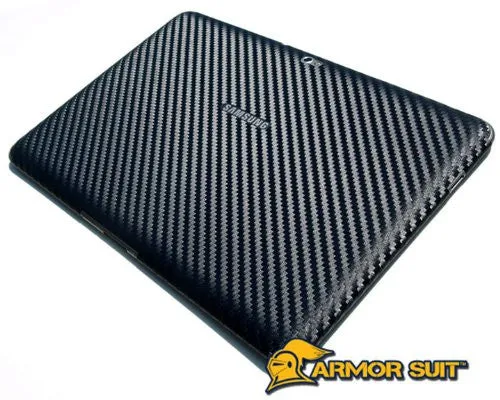 Samsung Galaxy Tab 7.0 Plus Screen Protector   Black Carbon Fiber Skin Protector