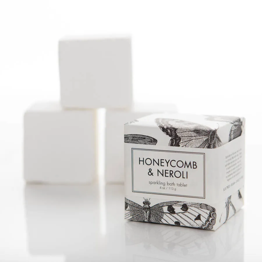 Sparkling Bath Tablet -Honeycomb & Neroli