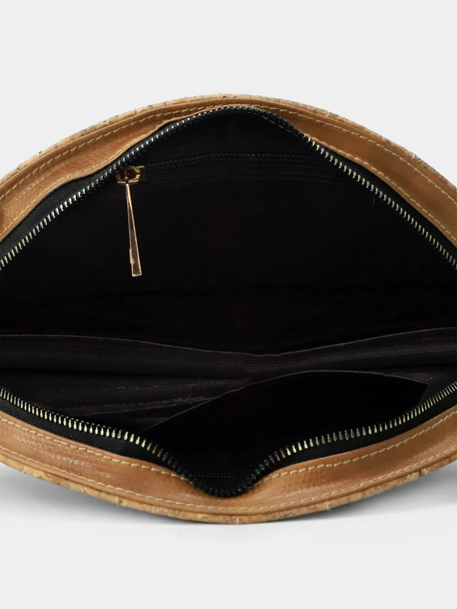 Sustainable Cork & Rosegold Fan Bag | Modern Myth
