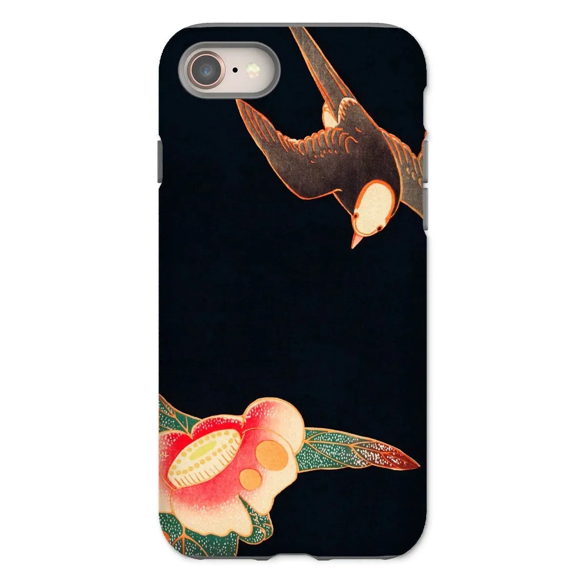 Swallow & Camellia - Ito Jakuchu iPhone Case