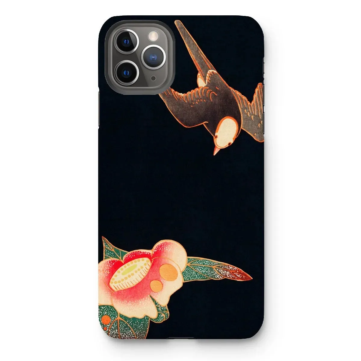 Swallow & Camellia - Ito Jakuchu iPhone Case