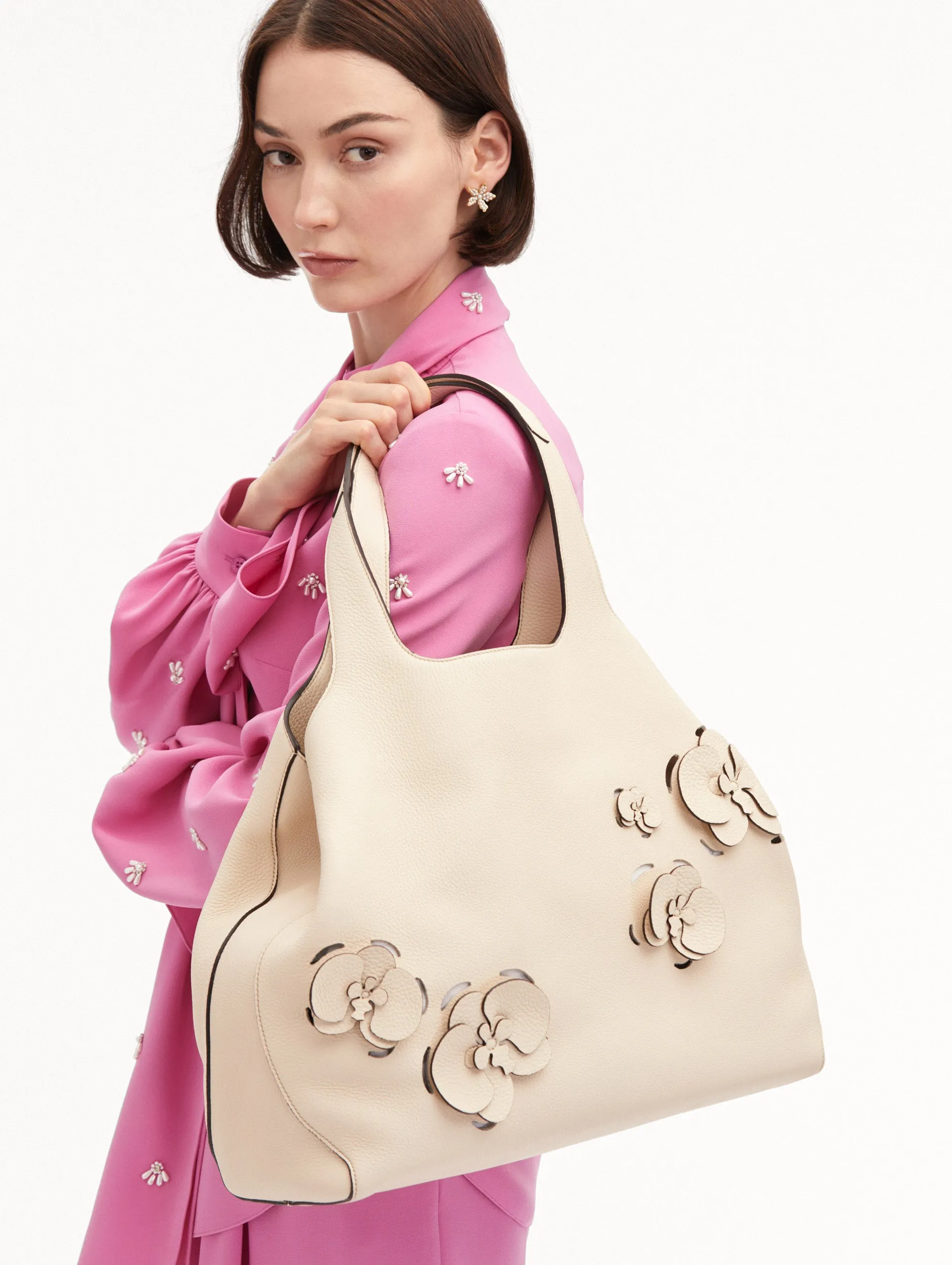 The Topaz with Laser-Cut Orchids