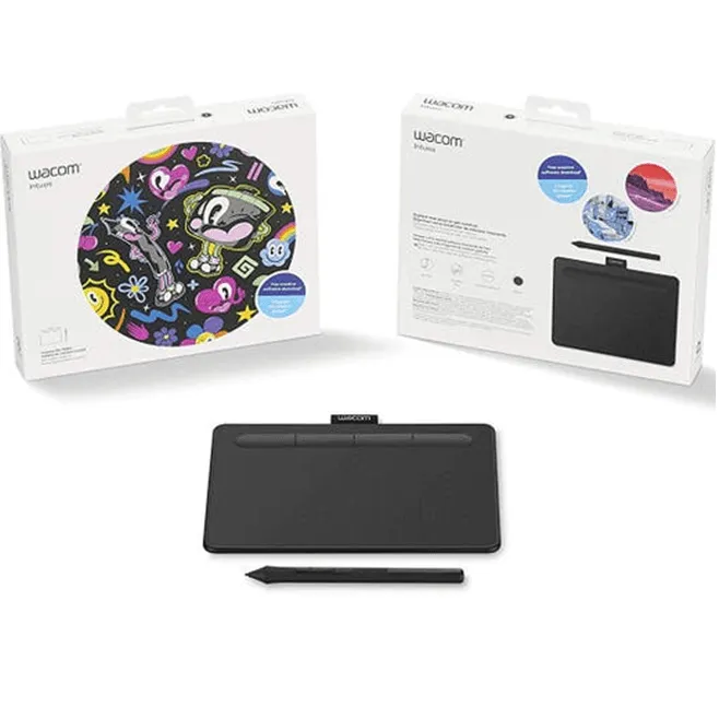 Wacom Intuos Creative Graphics Drawing Tablet Small w/ Pen